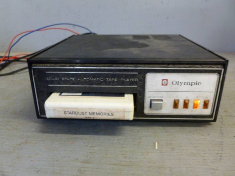 lot 132 image: Vintage 8 Track Player