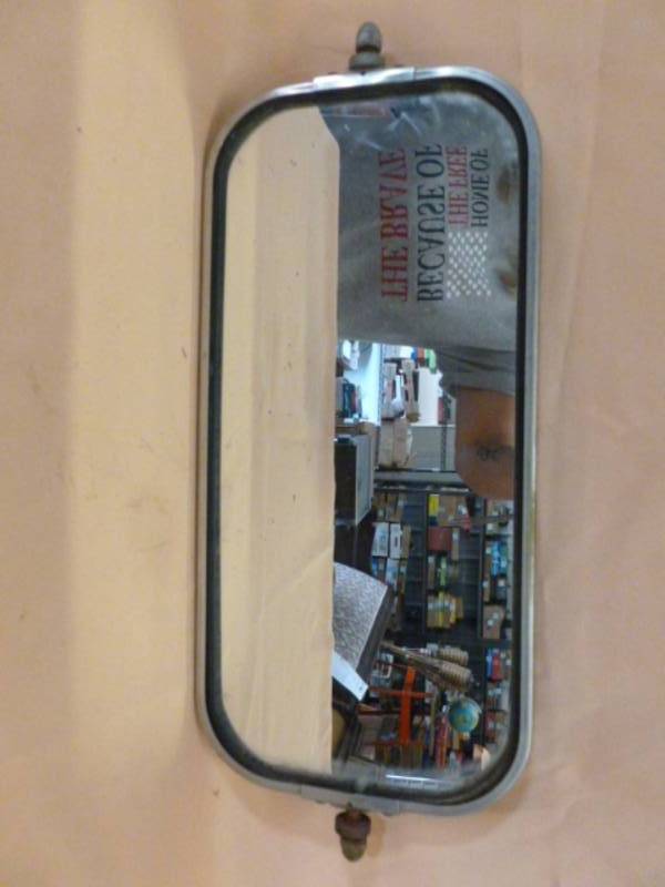 lot 150 image: Vintage Truck Mirror