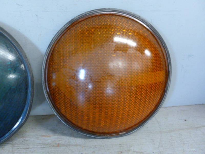 lot 222 image: Vintage Stop Light Lens Covers