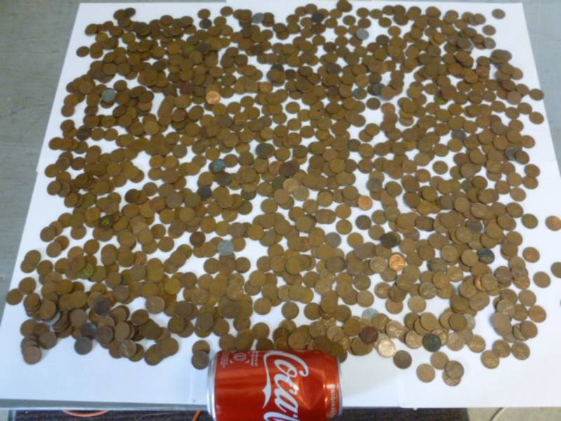 lot 251 image: Wheat Pennies