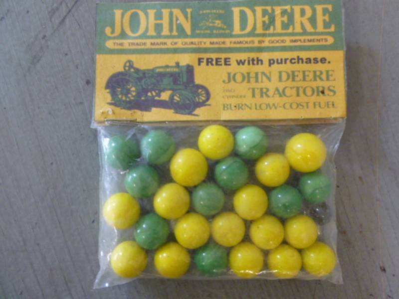 lot 252 image: John Deere Marbles