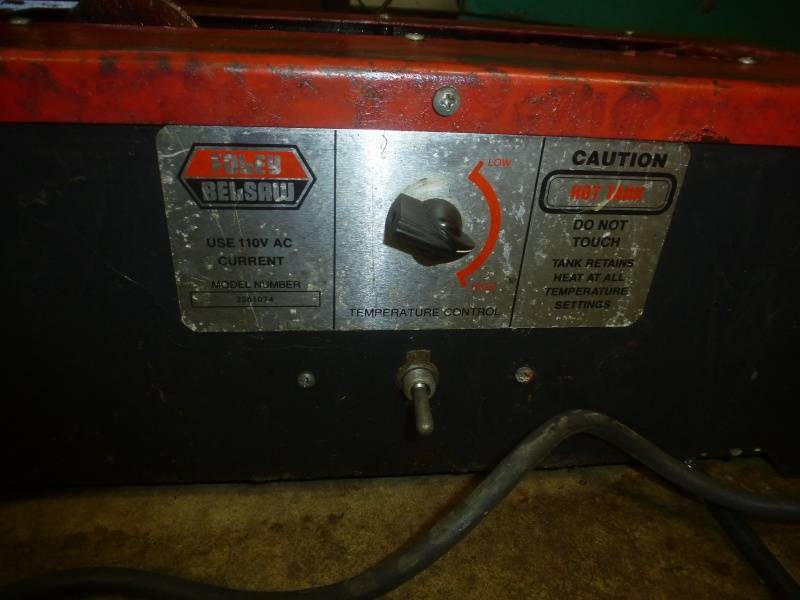 lot 40 image: Foley Belsaw Hot Wax Dip Tank