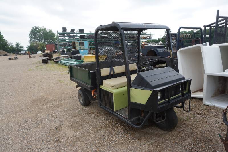 lot 12 image: Cushman Truckster 3 Wheeled  Off Road Work Utility Truck