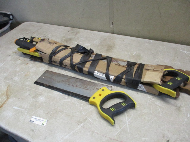 lot 54 image: Saws