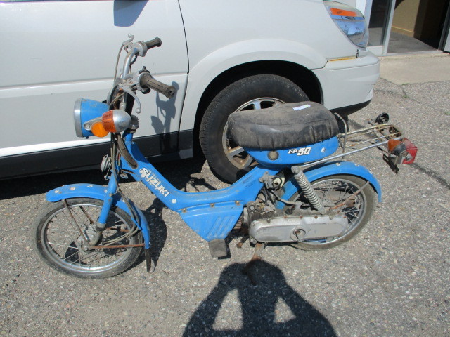 lot 96 image: 1982 Suzuki Faso Scooter