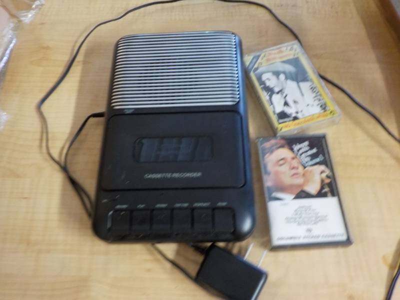 lot 26 image: Cassette Recorder works with 2 tap...