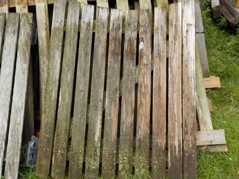 lot 35 image: 1 Fence Gate 40 x 47 Curved Top...