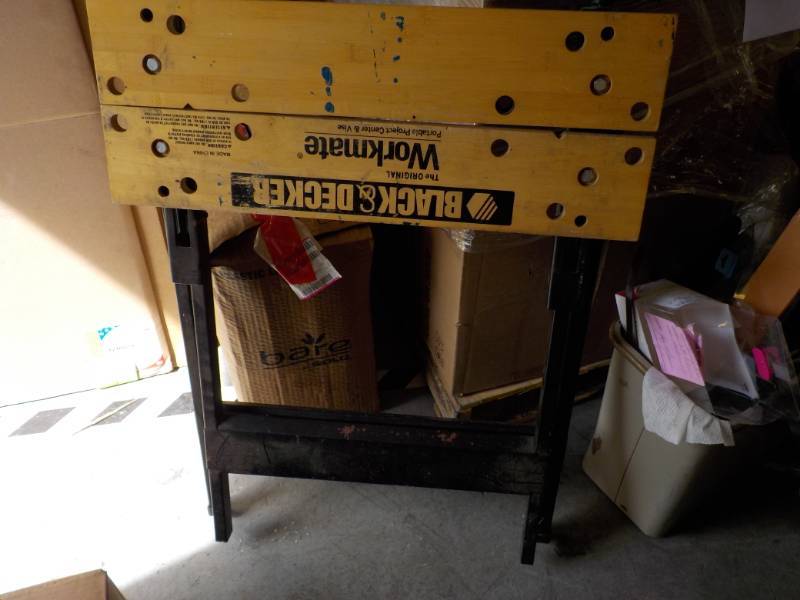 lot 48 image: Black and Decker Collaspible Workma...