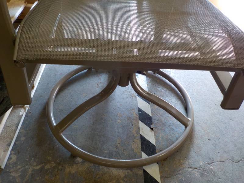 lot 55 image: Mesh Outdoor Rocker matching lot 5...