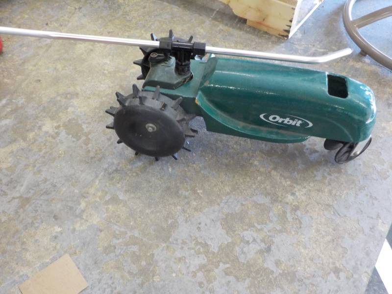 lot 58 image: Orbit Cast Iron Lawn Sprinkler...