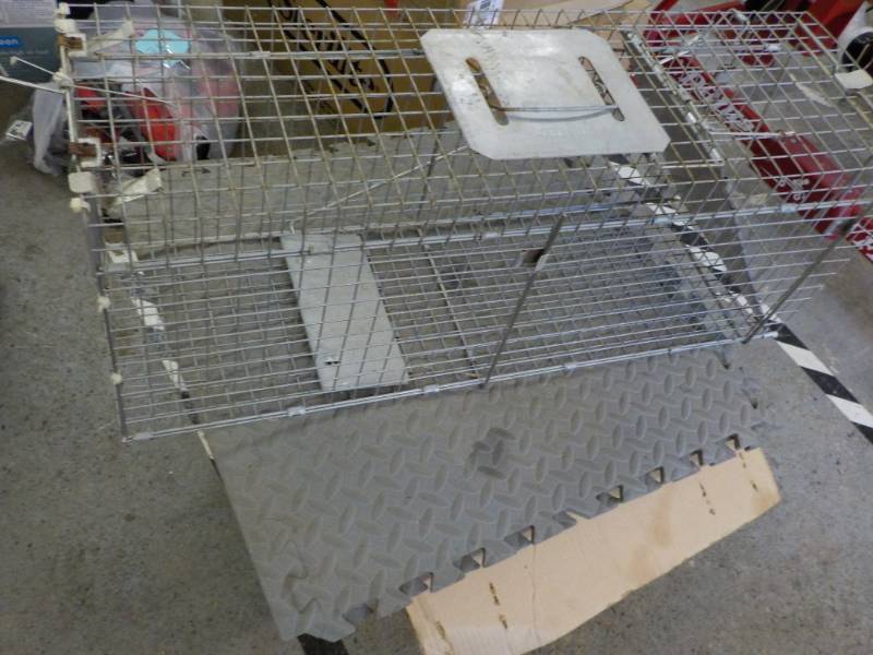 lot 88 image: Large Animal Live Metal Trap new...