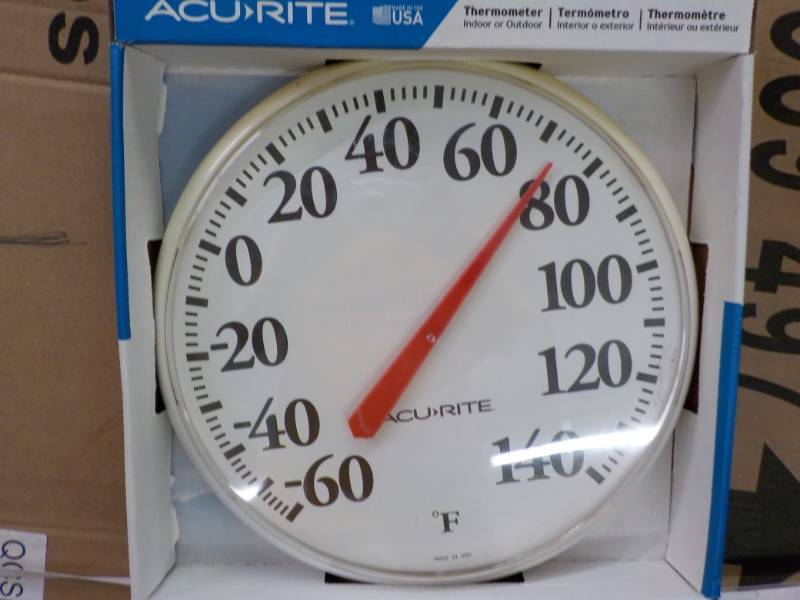 lot 99 image: Acu-rite Thermometer...