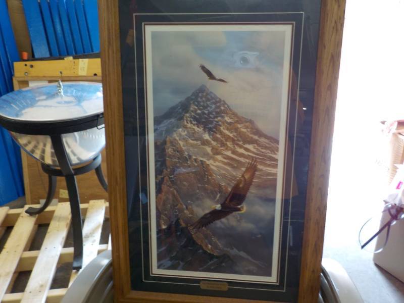 lot 51 image: On Freedoms Wing 19 x 30...