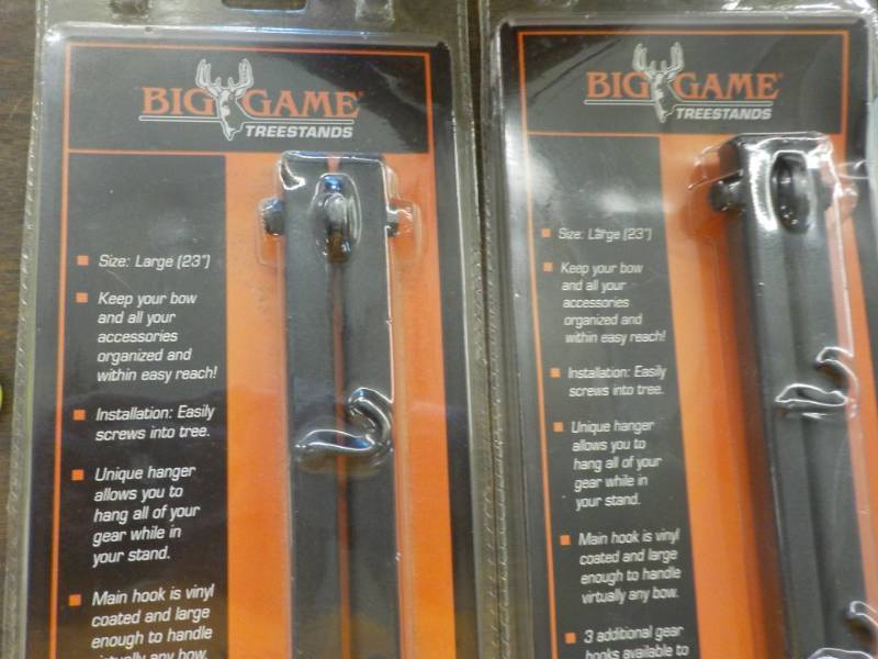 lot 126 image: 2 Big Game Tree Stands Multi Hanger...