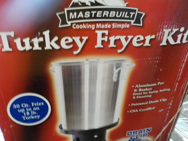 lot 171 image: Masterball Turkey Fryer Kit never ...