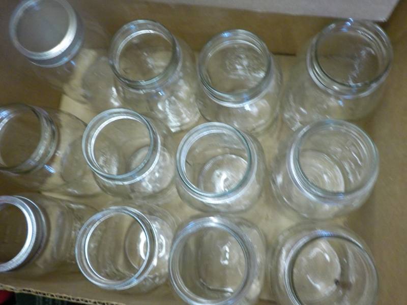 lot 202 image: 24 Canning Jars and Lids...
