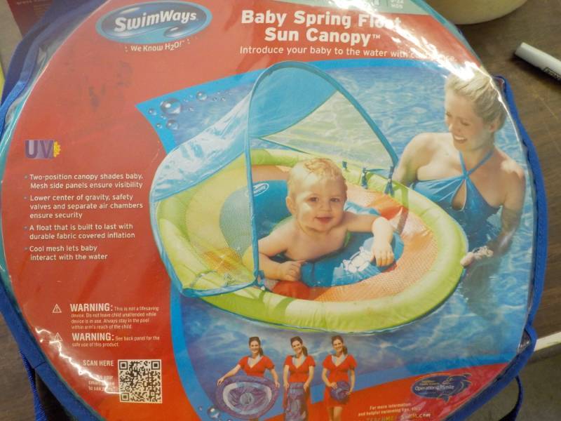 lot 210 image: New Swim Ways Baby spring Float Sun...