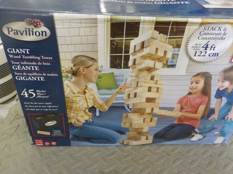 lot 216 image: Pavilion Giant 45 Piece Tower Game...