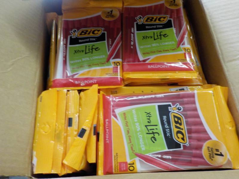 lot 227 image: 6 Dozen Bic Pens...