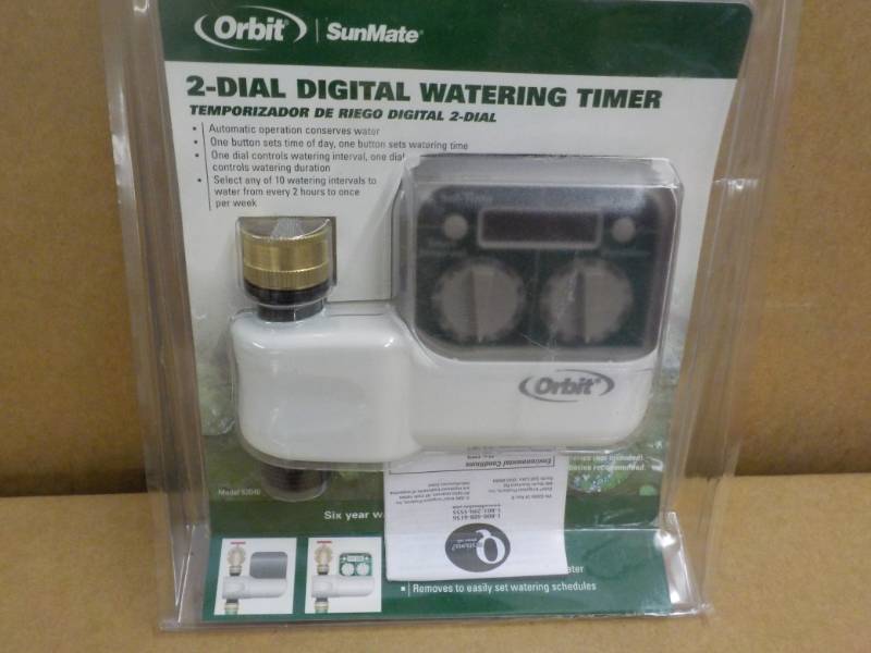 lot 249 image: New Orbit 2 Dial Digital Watering T...