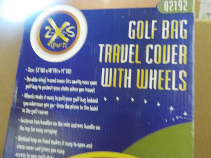 lot 256 image: Golf Bag Travel with Wheels...