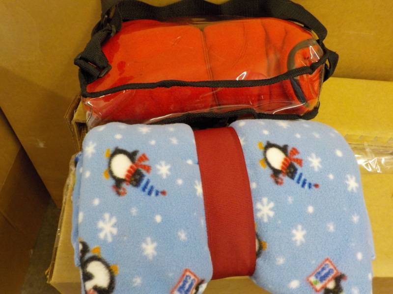 lot 257 image: 2 Fleece Throws...