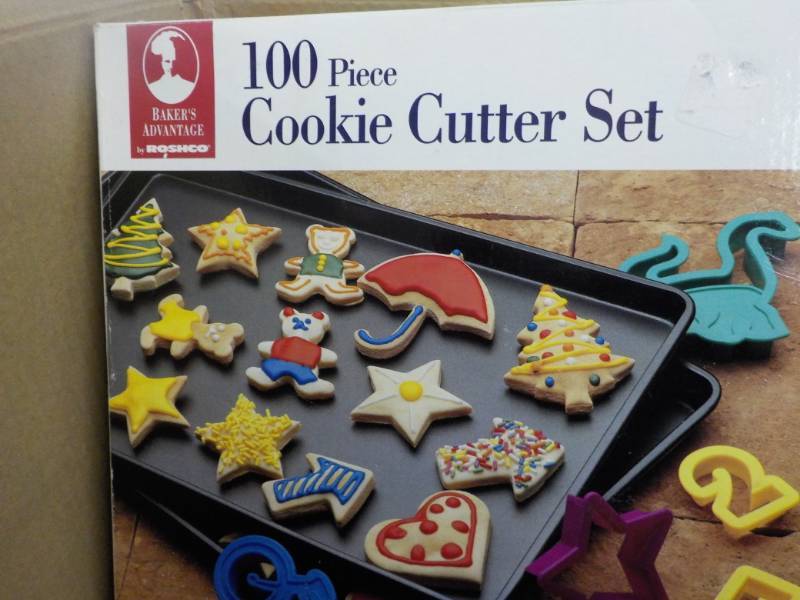 lot 273 image: 100 piece Cookie Cutter Set...