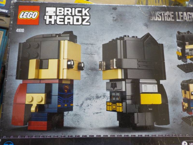 lot 337 image: LEGO Brick Headz unopened...