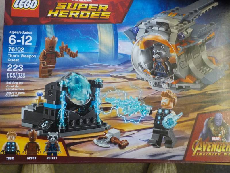 lot 340 image: LEGO Super Heros unopened...