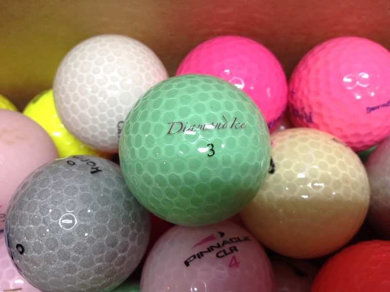 6 Dozen Colored Golf Balls