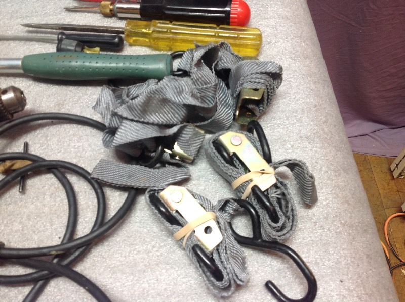 Tools, Lights, Tie Downs