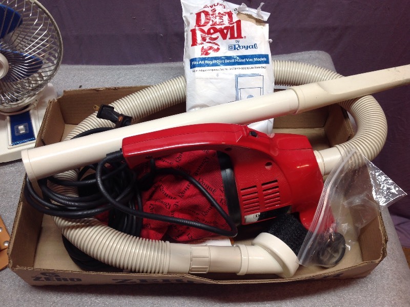 Dirt Devil, Fan, Tape Measure & Holder