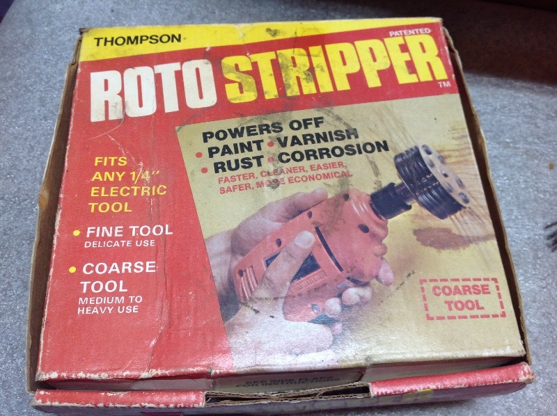 Sandpaper Discs, Roto Strippers & Wire Whells Set