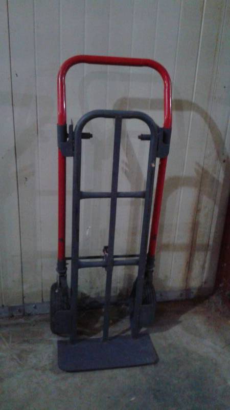 lot 7 image: Metal Moving CartDolly, Used, Needs New Tires