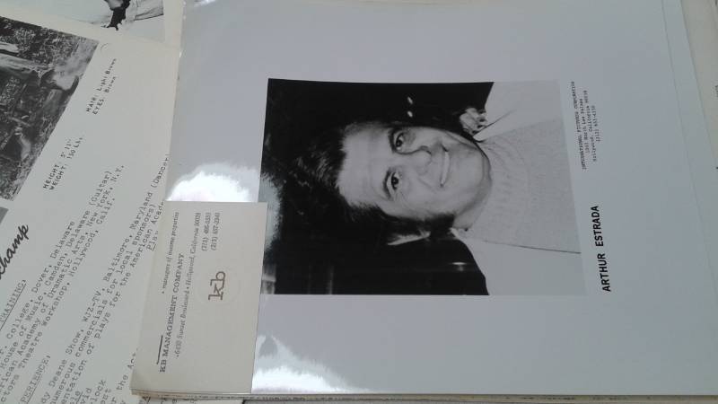 lot 29 image: Huge Lot Of Authentic Vintage Los Angeles Film Actors Head Shot Profile Photos