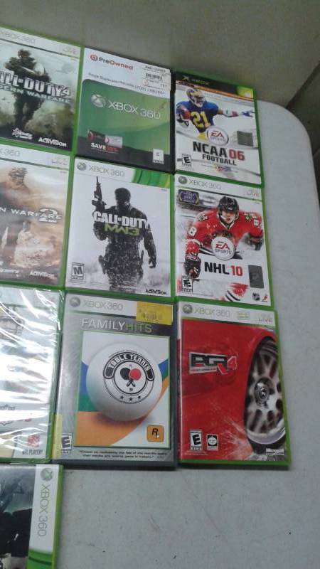 lot 33 image: Lot Of Xbox 360 Video Games, Good Condition