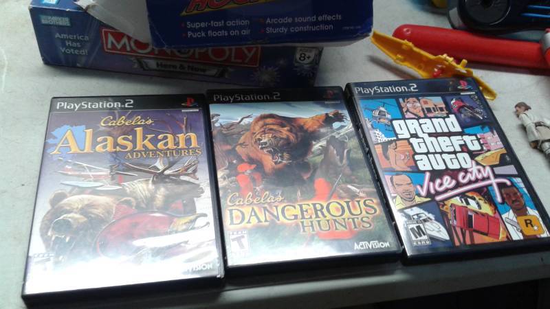 lot 41 image: Bin With Some Toys, Games, Video Games