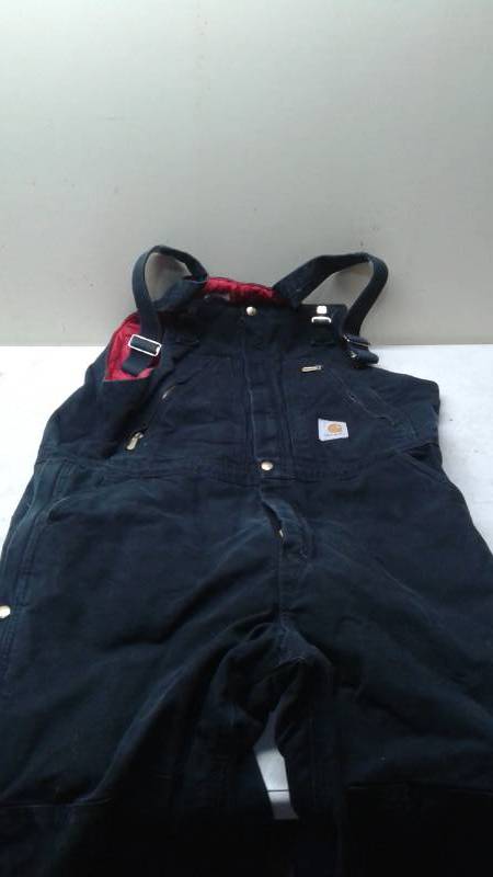 lot 43 image: Pair Of Carhartt Overalls Snow Pants, Size 38 x 32, Used, Show Wear