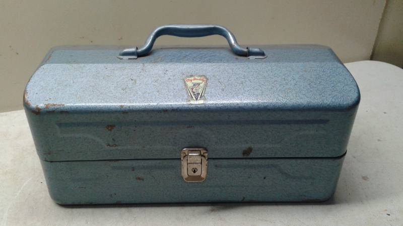 Vintage My Buddy Tackle Box, Used, Some Wear