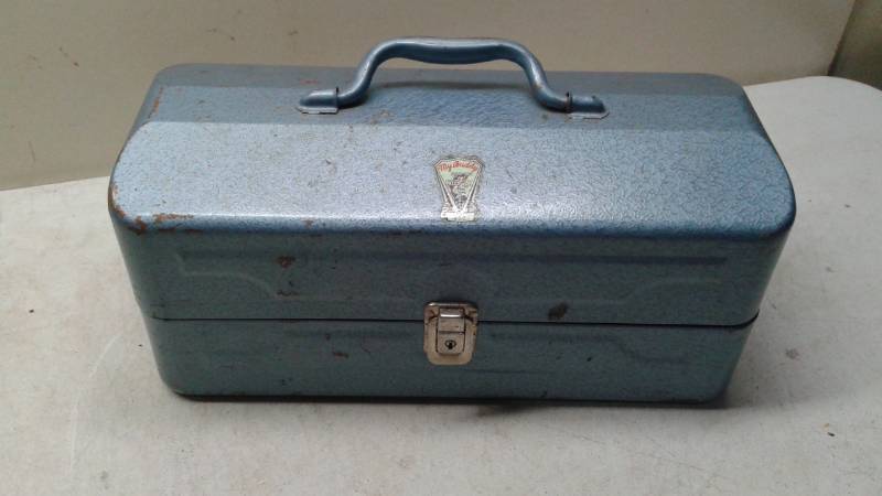 lot 68 image: Vintage My Buddy Tackle Box, Used, Some Wear