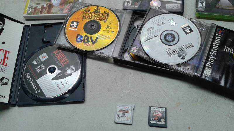 lot 79 image: Lot Of Different Video Games, Some Nintendo Games