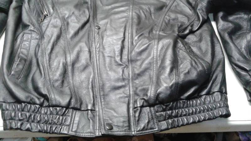 lot 90 image: American Leather Jacket, Good Condition, Size 3XL