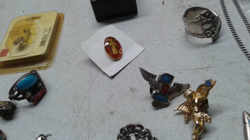 lot 91 image: Lot Of Jewelry, Some Rings, Other Jewelry