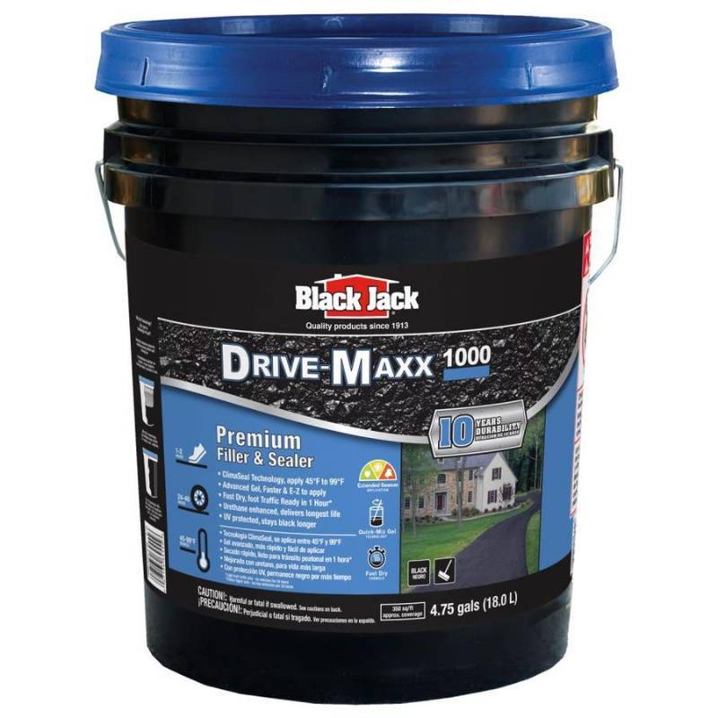 lot 205 image: BLACK JACK Ultra-Maxx 1000 4.75-Gallon Asphalt Sealer 6455-9-30