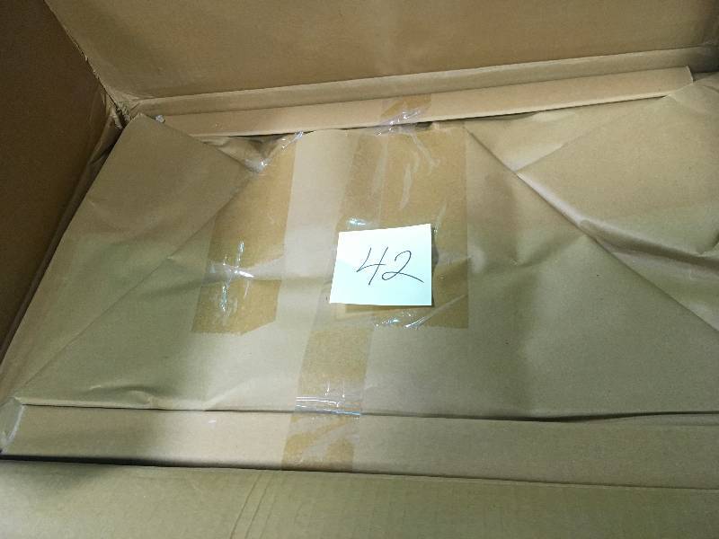 Print Block 1-Drawer Whitewash Nightstand not used