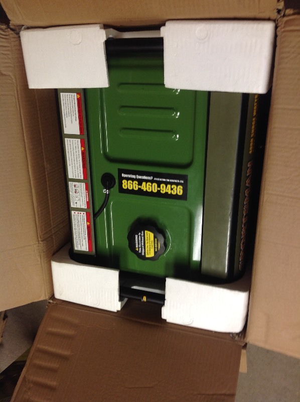 Sportsman GEN4000, 3500 Running Watts4000 Starting Watts, Gas Powered Portable Generator in good conditions
