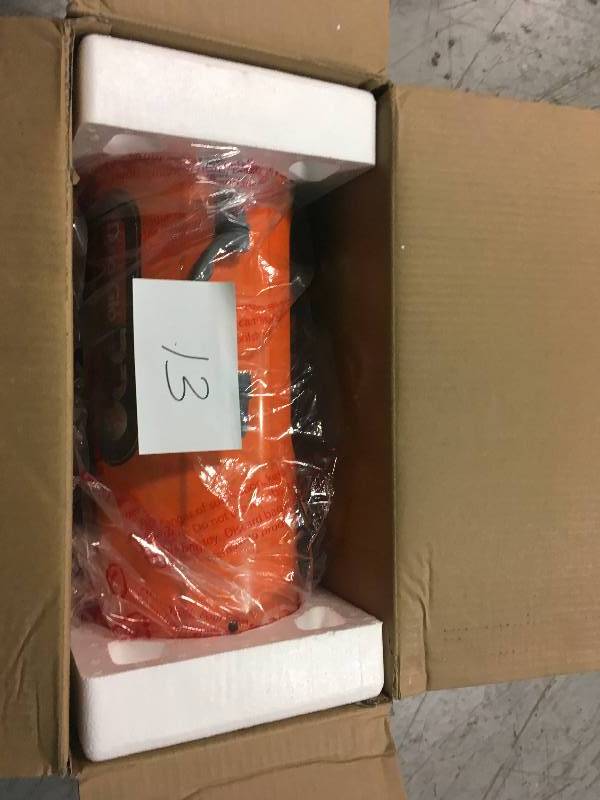 lot 13 image: Dyna-Glo Pro 60K BTU Forced Air Propane Portable Heater in good condition