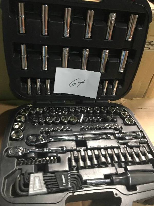lot 67 image: Husky Mechanics Tool Set (111-Piece) MISSING PCS