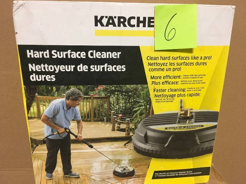 Karcher 15 in. Surface Cleaner for Gas Pressure Washers in good condition