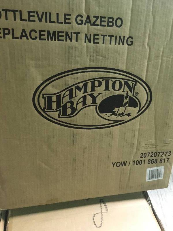 Hampton Bay Replacement Netting for 10 ft. x 10 ft. Cottleville Gazebo not used